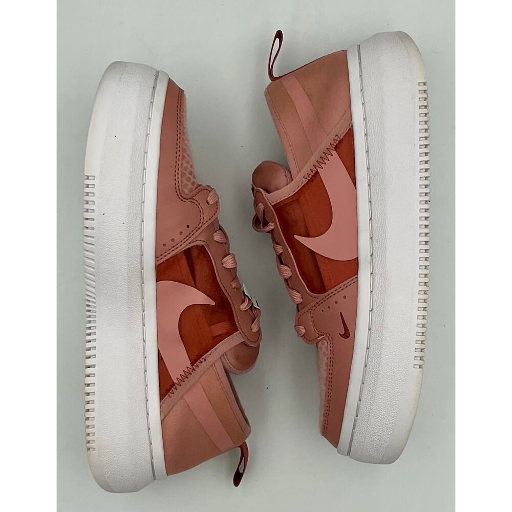 Nike Court Vision Alta TXT Platform 7.5W Rust Pink CW6536-600 #208 - Picture 4 of 8